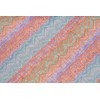 styleBREAKER 01020051 Women's XXL Triangular Scarf with Zigzag Woven Pattern,