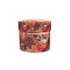 3" Wide Beautiful Pink Thanksgiving Turkey and Pumpkins Printed Grosgrain