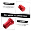 Mikinona Tire Valve Cap Covers 8 Pcs Car Stem Covers