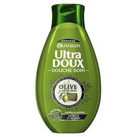 GARNIER - Douche Soin - ULTRA DOUX Olive et Savon Noir - 250ml
