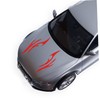 iplusmile 2pcs Car Hood Flame Decal with Easy to Apply