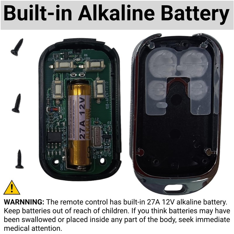 QSDIYRF Garage or Gate Remote Compatible with Avanti/Centurion/Superlift Door Opener,