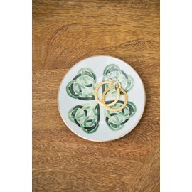 C&F Home Irish Blessing May Your Troubles Be Less & Your Blessings Be More Ceramic Trinket Tray 3.5" White
