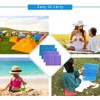 2Pc Foam Seat Pad, Mini Waterproof Folding Mat, Camping Sit