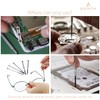 BEADNOVA Eyeglass Screwdriver Mini Screwdriver Set Watch with Case Screwdriver