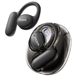 PAXA AI Translation Earbuds Real Time, 3-in-1 Translator Earbuds 145 Language & Accents, Bluetooth 5.4 Translating Earbuds, Audifonos Traductores Inglés Español, OpenAir5 Black