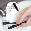 Sibba 2 Pieces Eyelash Comb, Metal Teeth Eyelash Comb Lash