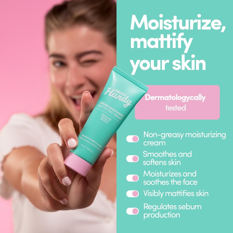 Merci Handy - Mattifying Cream 50ml - Soft and Matte