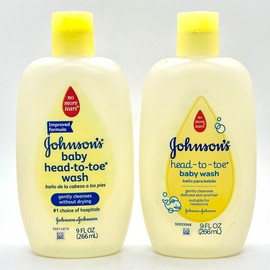 2-Pack Johnson’s Baby Head-To-Toe Wash No More Tears 9 oz Brand New Discontinued