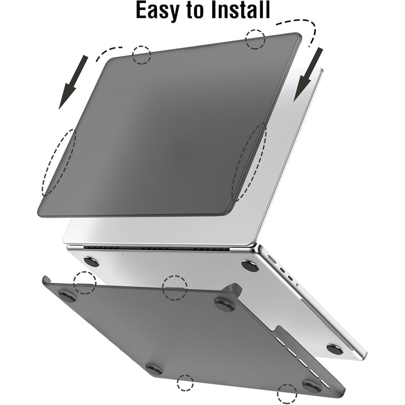 BlueSwan for MacBook Air 15 inch Case, 2026-2023 M4 M3