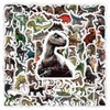 [Set of 100] Realistic Dinosaur Sticker Set, Tyrannosaurus, Triceratops, Ancient