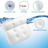 Bath Pillows for Head and Neck, Waterproof Bath Cushion with