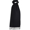 GANT Unisex Wool Scarf Scarf, black