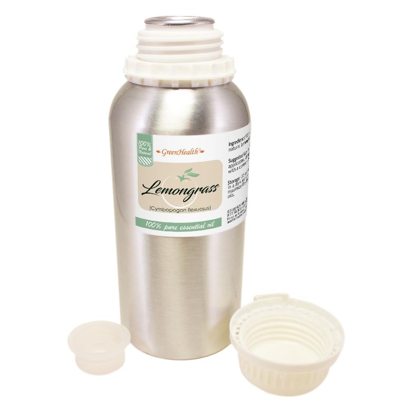 GreenHealth - Lemongrass Essential Oil - 16 fl oz -