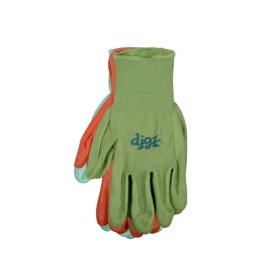 Digz Women's 3 Pair Nitrile Coated Garden Gloves ( Size Large) - All Purpose
