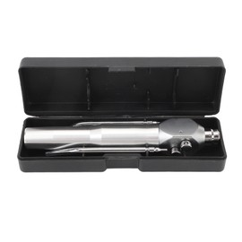 Dental 3 Way Water Syringe with 2pcs Nozzles Aluminum Alloy Removable Dental Triple Three Way Syringe Straight Type