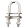 NovelBee 316 Stainless Steel Heavy Duty Stern Bow Eye U