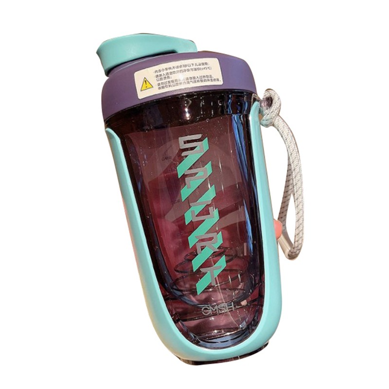590ml Fitness Sport Water Bottle Leakproof Shaker Cup Drinking Bottle