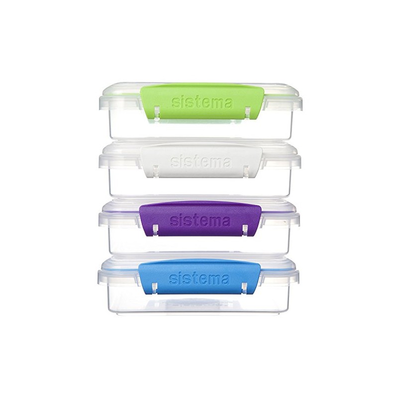 Sistema To Go Collection Sandwich Box Food Storage Container, 15.2