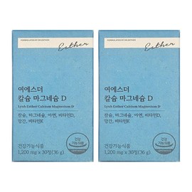 Esther Formula Yeo Esther Calcium Magnesium Vitamin D Health Yeo Ester Efficacy Bone 30 Tablets 2 / 에스더 포뮬러 여에스더 칼슘 마그네슘 비타민D 건강 여에스터 효능 효과 뼈 30정 2개