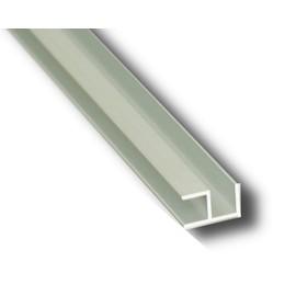 Aluminium Corner Profile Anodised Aluminium Rail Aluminium Profile 20 x 10 x 9 x 1.5 mm 1000 mm