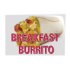 Decal Sticker Multiple Sizes Breakfast Burrito Restaurant Cafe Bar Restaurant