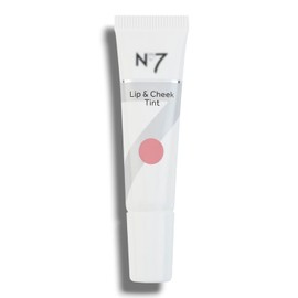 Lip & Cheek Tint - Dusk Pink Shade by Nō7 | A Lightweight & Buildable Lip & Cheek Tint, Delivers a Healthy Looking Glow & Natural Pop of Colour | 10mL