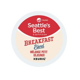 Seattle's Best Coffee Breakfast Blend single serve K-Cup pods for Keurig brewers, 10 Count