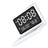 Multifunctional Digital Mirror Clock 15W Wireless Charging Alarm Clock with