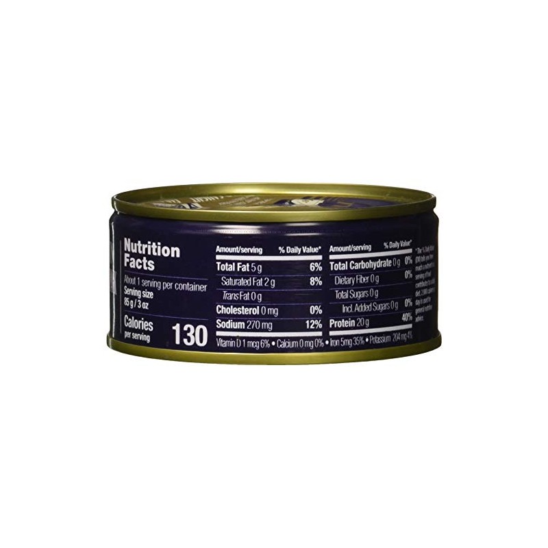 TUNA OLIVE OIL CAN