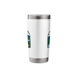 I Love Streaming Outdoor Camper Camping River Streams Fan Stainless Steel Insulated Tumbler