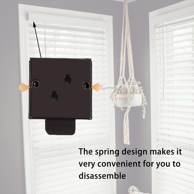 YCUHEN coolaroo Replacement Parts - Outside Mounted Blinds Curtain Rod