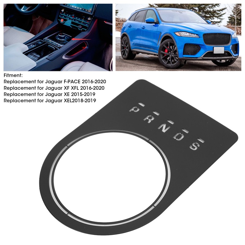 Gear Shift Box Frame Aluminium Alloy Shifter Panel Trim Cover