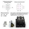 12V Solenoid Valve Air Ride Suspension manifold valve with remote