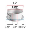 Fat Daddio's PSF-83 Anodized Aluminum Springform Pan, 8 x 3