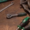 WIESEMANN 1893 Socket Wrench Set 12 pcs with 1/4" Ratchet,