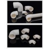 BOZONLI 25mm 90 Degree PVC Insulation Tubes Elbow, Pipe Fitting