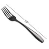 Wekiog Black Stainless Steel Dinner Forks, Table Forks, 12 Pieces