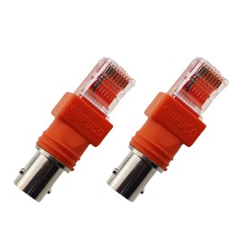CTWHA 2PCS Adapter Surveillance Cable BNC RJ45 Orange Coaxial Connector Coupler Adapter for Analyzer Test BNC Line CCTV Camera