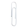 JAM PAPER Colorful Jumbo Paper Clips - Large 2 Inch