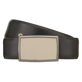 LLOYD Men's Belts Belt, Leather Belt, Automatic Buckle, Navy/Blue, 8535, Length: 90, Colour: Blue, navy