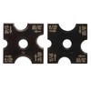 2PCS Cutting Die Set 48 44 2872 1/4inch 3/8 Inch