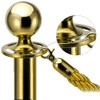 Aweisile Barrier Cord Yellow Barrier Rope with Hook Barrier Tape