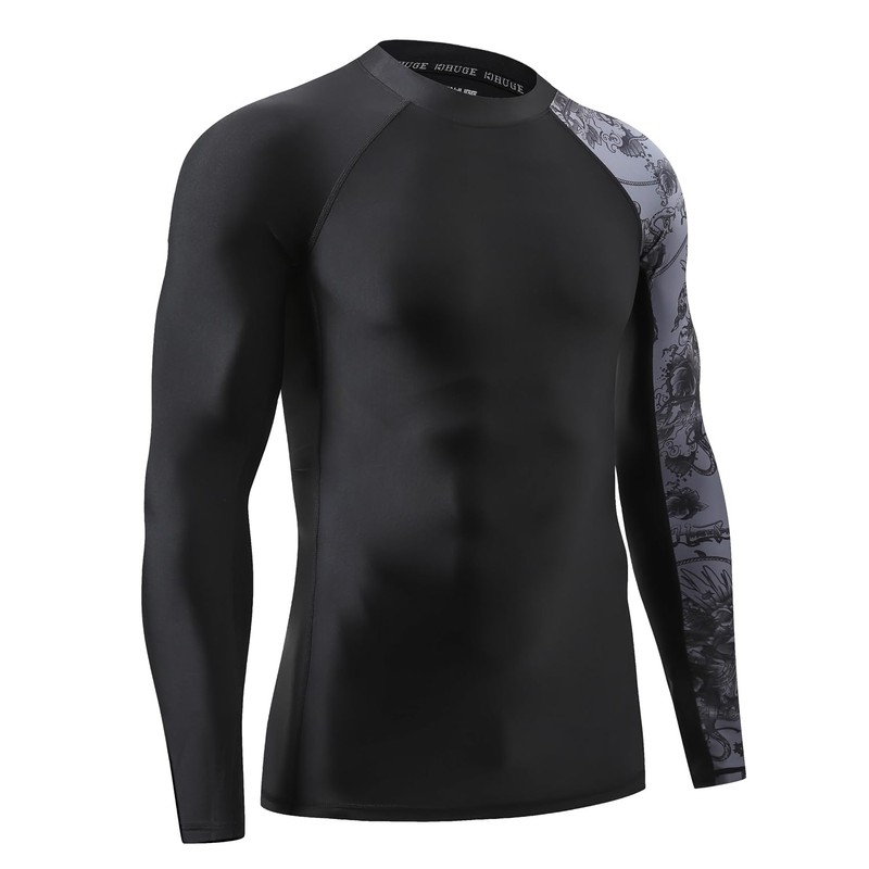 HUGE SPORTS Men's Splice UV Sun Protection UPF 50+ Skins