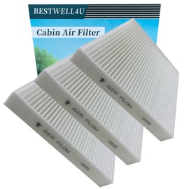 3 Pack White Cabin air filter Replacement for CF10285,CP285