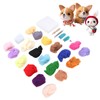 Needle Wool Felt Kit 20 Colors 5g Felting Supplies Tools
