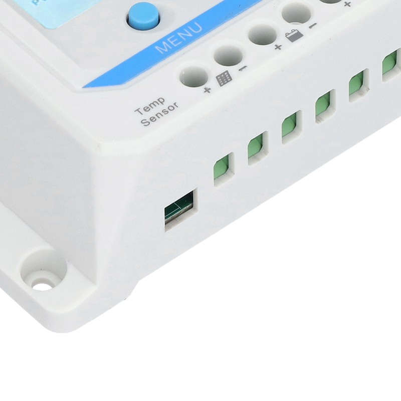 Solar Charge Controller LCD Circuit Protection 3 Level PWM Charge