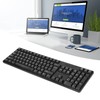 Computer Keyboards Ergonomic Design Durable USB Wired Arabic English Mechanical