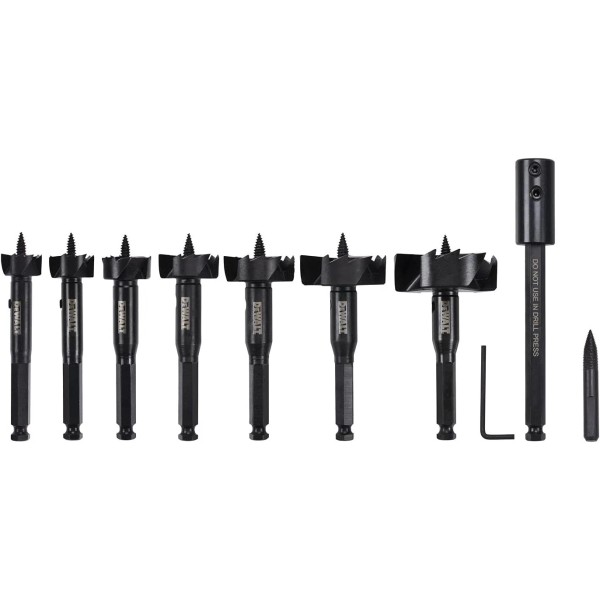 Unbranded For DEWALT Drill Bit, Self Feed, 8-Piece Kit
