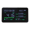 CO2 Detector ABS and Electronic TVOC Sensor Components Digital Temperature